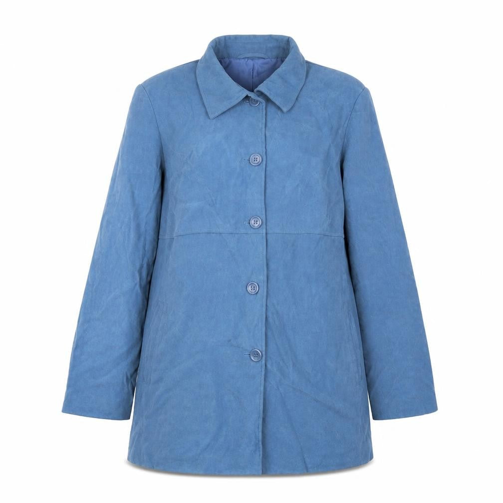 Joella Di Marco Womens Blue   Jacket Coat Size 2XL