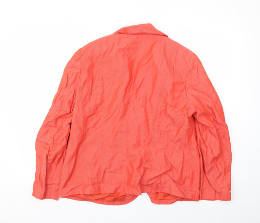 Gerry Weber Womens Red   Jacket Blazer Size 18