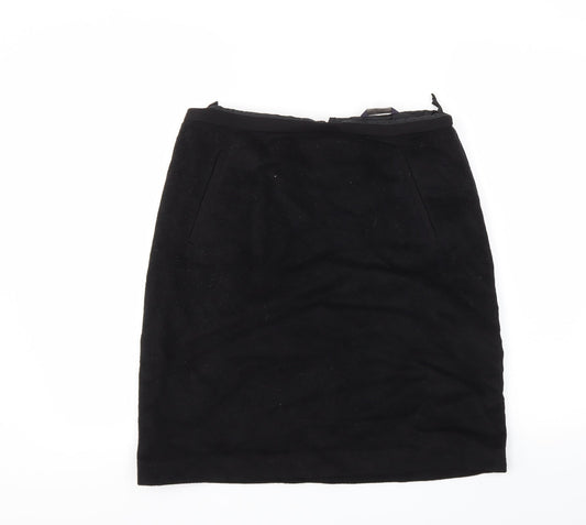 M&S Womens Black   A-Line Set Size 12
