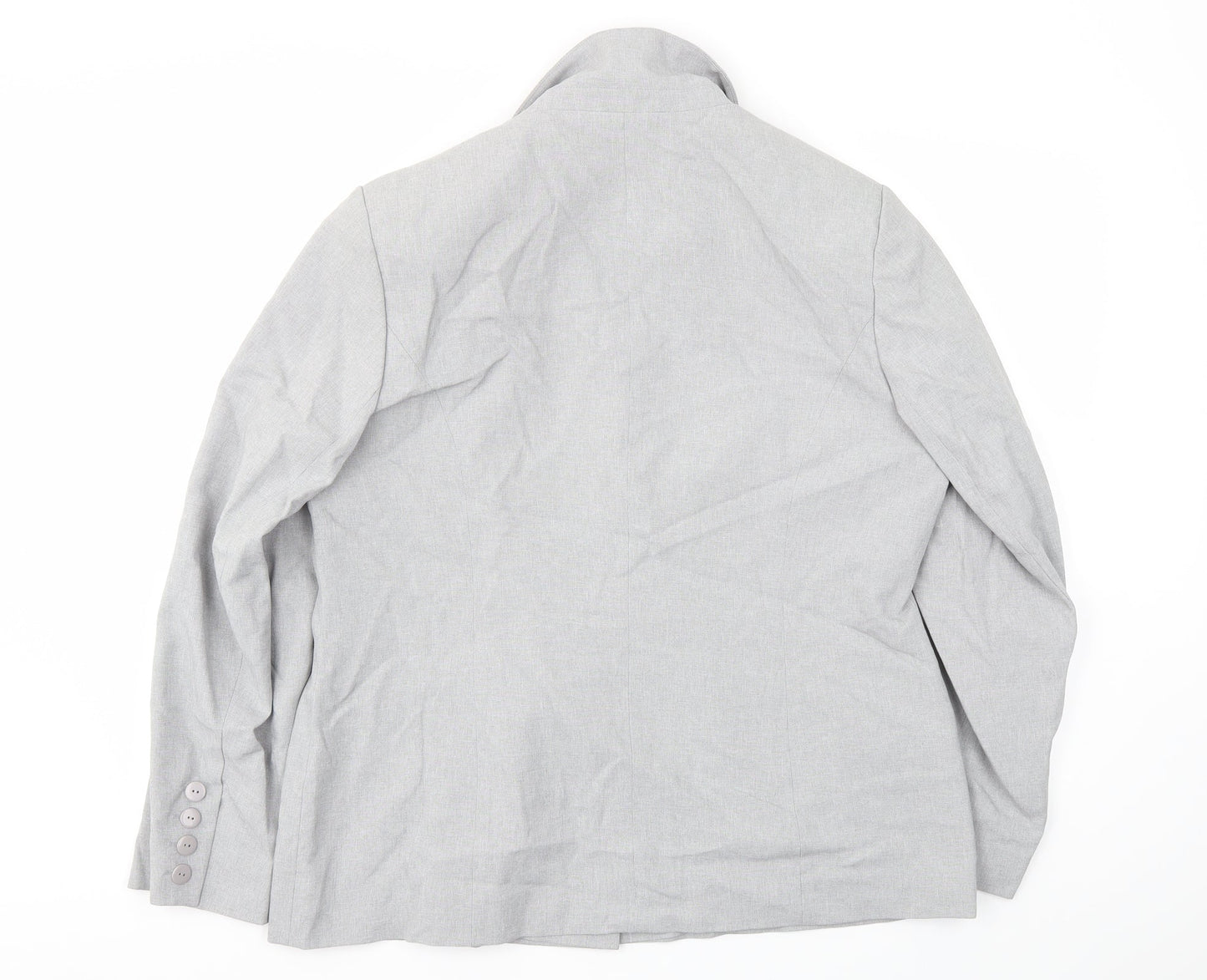 COLLECTION Womens Grey   Jacket Blazer Size 18