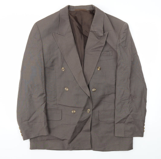 HAND GRADE Mens Brown   Jacket Blazer Size 44