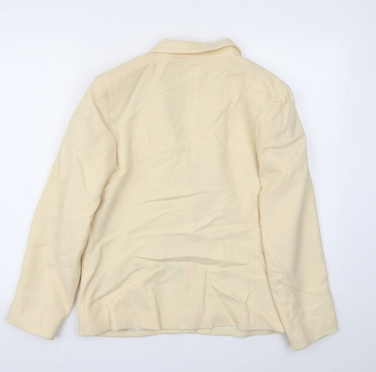 DITTO Womens Ivory   Jacket Blazer Size 16