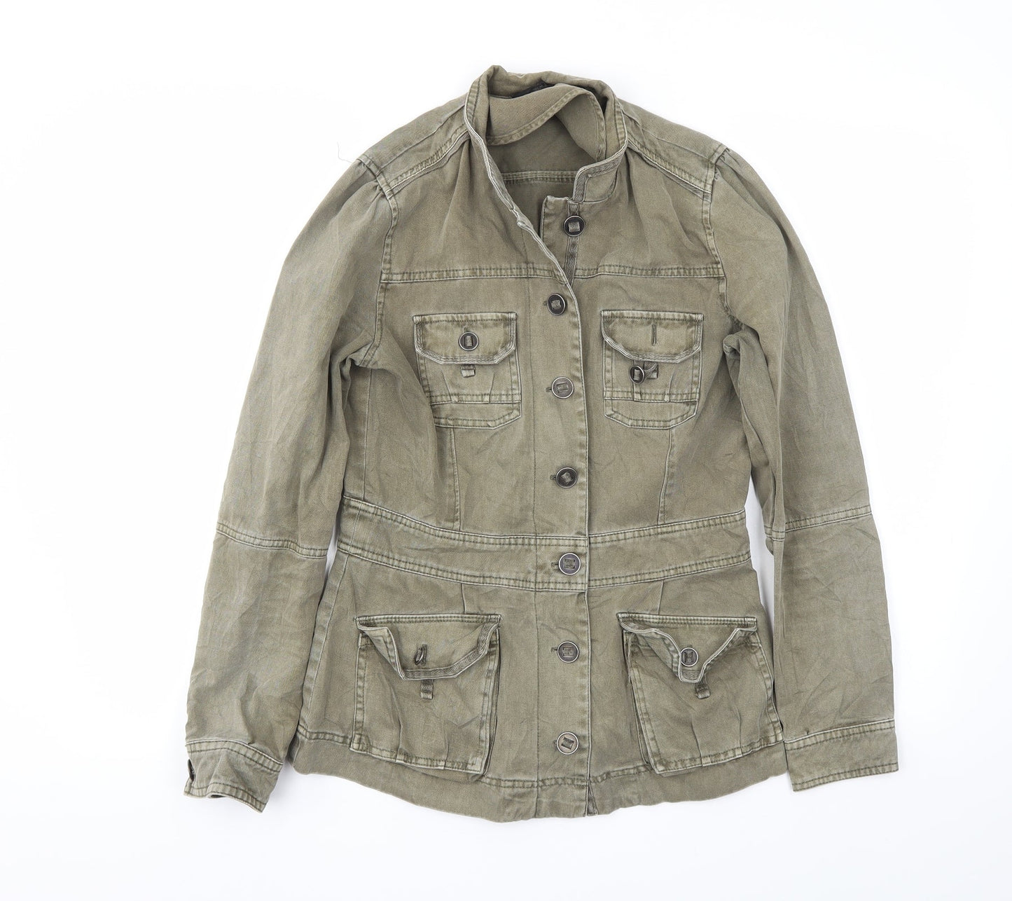 F&F Womens Green   Jacket Coat Size 8