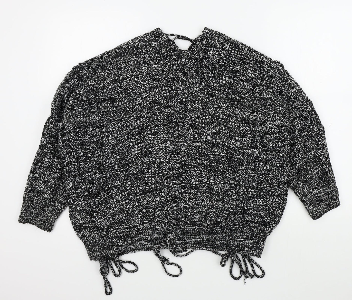 Glamorous Womens Black   Pullover Jumper Size 10