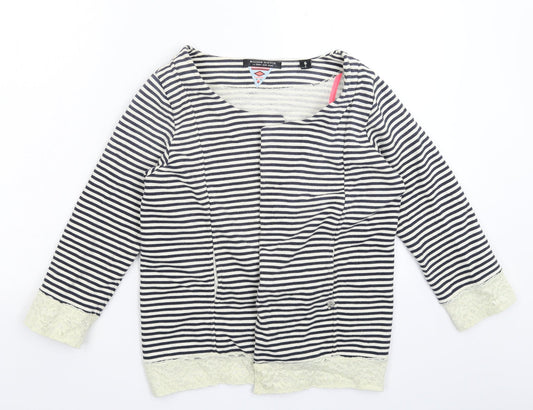 Maison Scotch Womens Multicoloured Striped  Jacket  Size S
