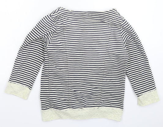 Maison Scotch Womens Multicoloured Striped  Jacket  Size S