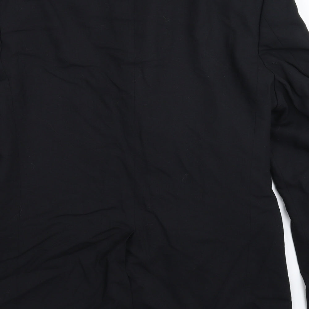 Burton Mens Black   Jacket Suit Jacket Size 38