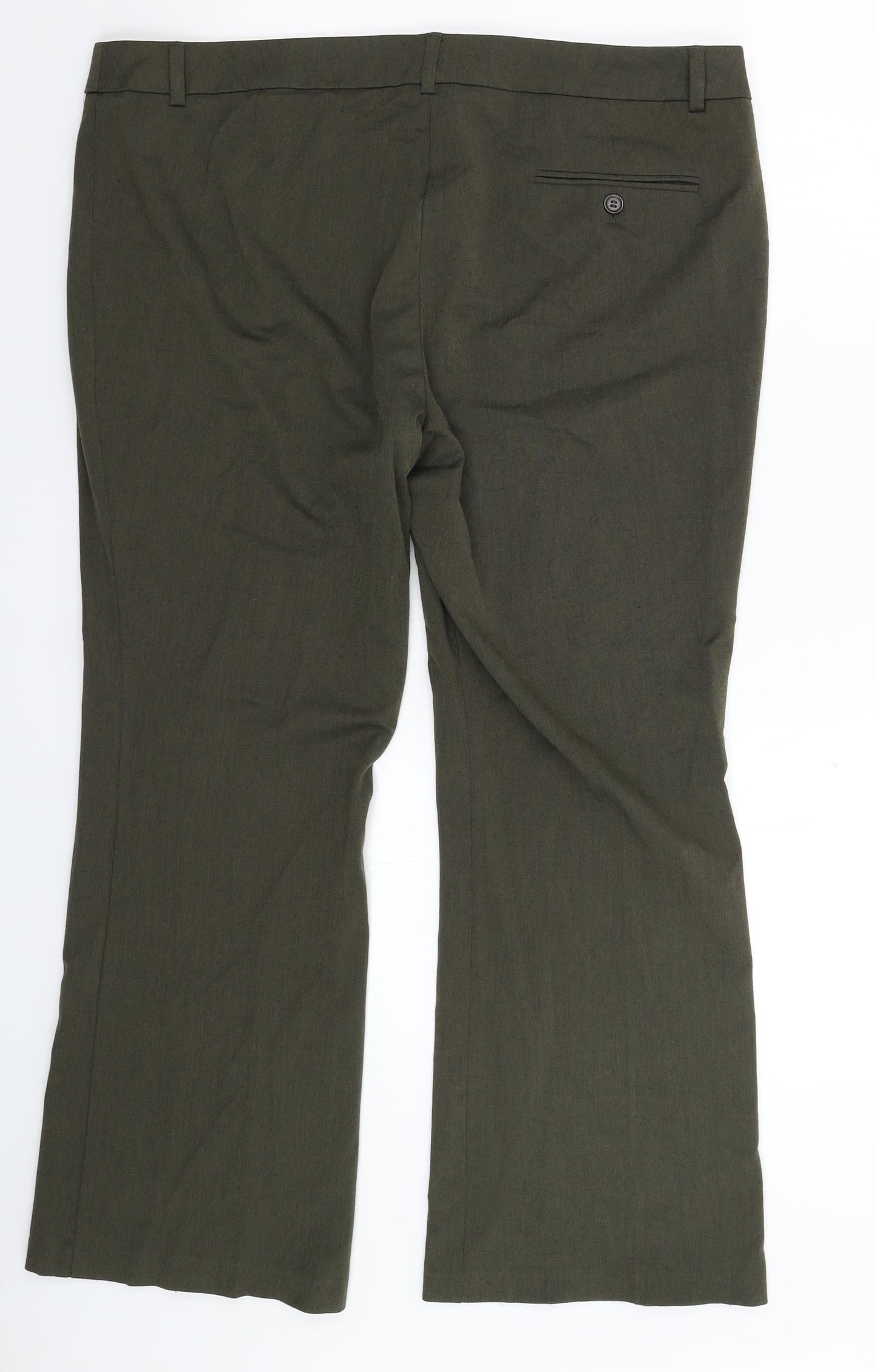 Marks and Spencer Womens Grey   Trousers  Size 18 L29 in