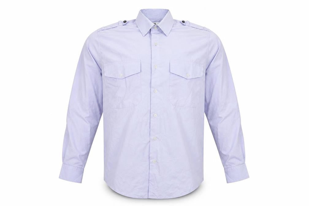 Double TWO Mens Blue    Button-Up Size 16