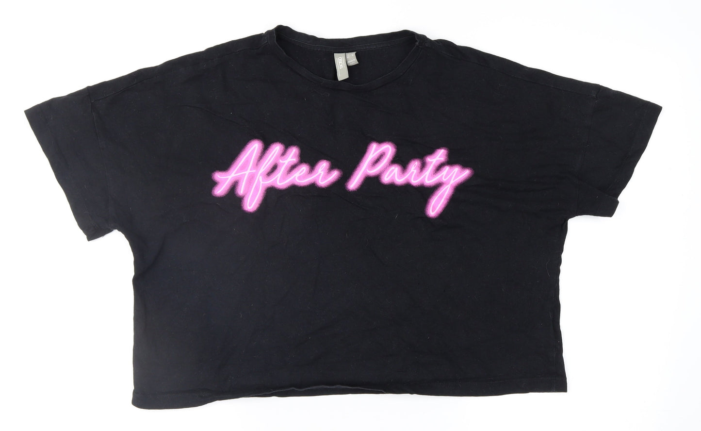 ASOS Womens Black   Basic T-Shirt Size 8