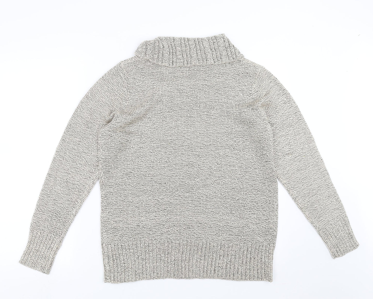 BM collection Womens Beige  Knit Pullover Jumper Size M