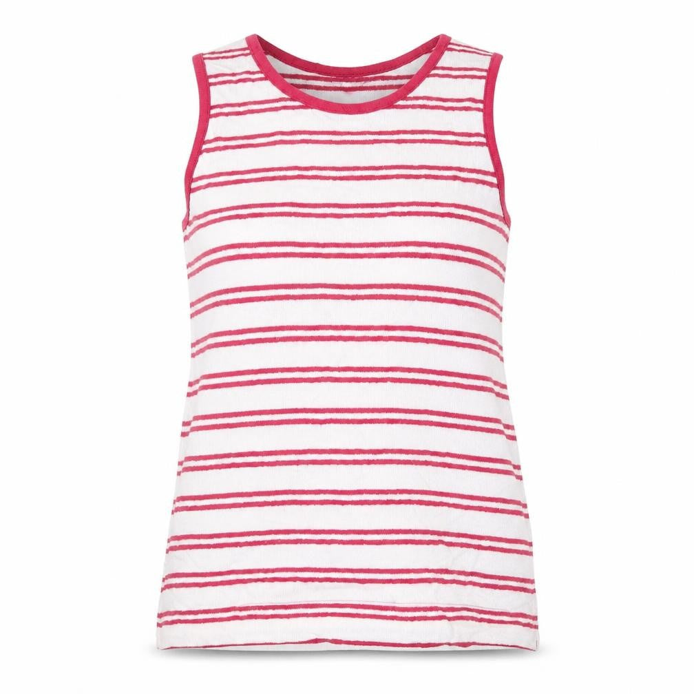 Marks and Spencer Womens Pink Striped  Basic Tank Size 10