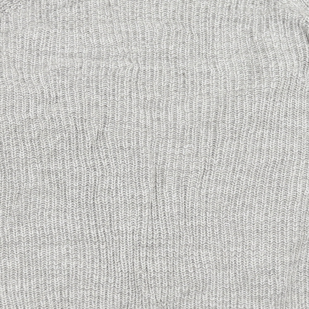 Papaya Womens Grey  Knit Pullover Jumper Size XL