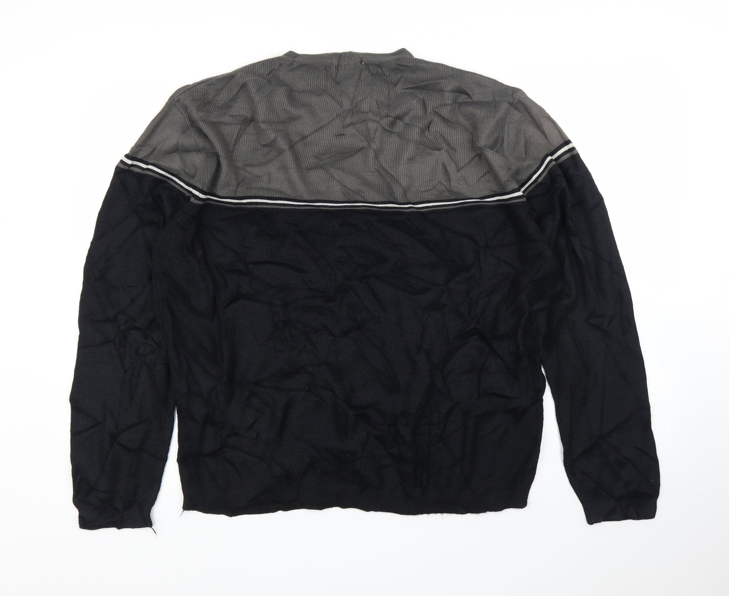 George Mens Black   Pullover Jumper Size M