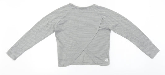 Dare to be  Womens Grey   Basic T-Shirt Size 8