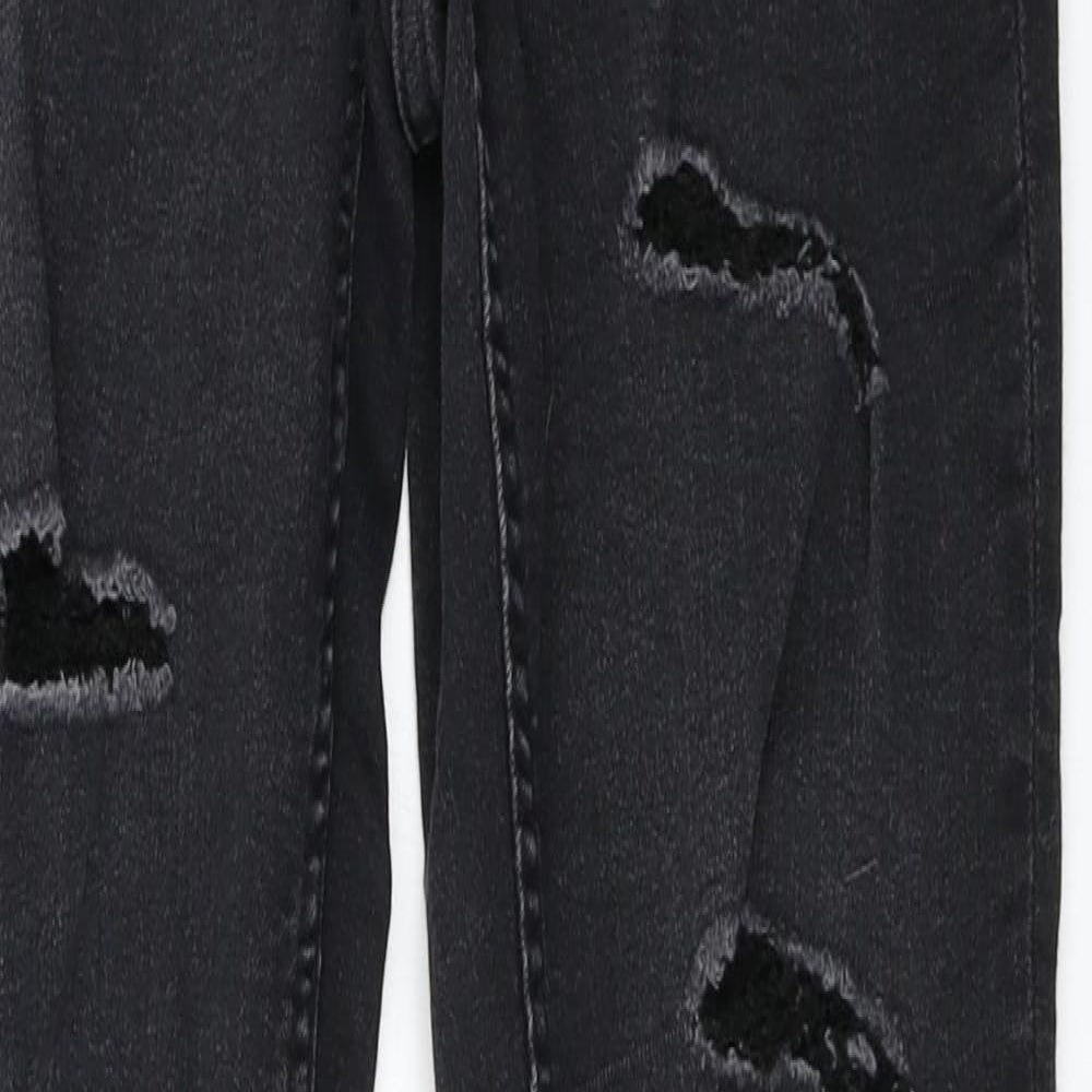 H&M  Womens Black   Skinny Jeans Size 8 L27 in