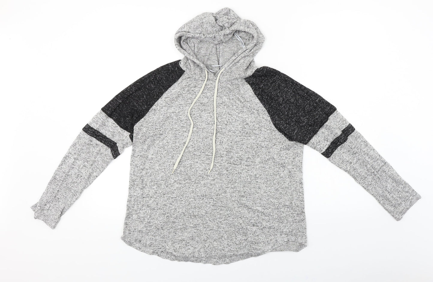 Ambiance  Womens Grey   Pullover Hoodie Size L
