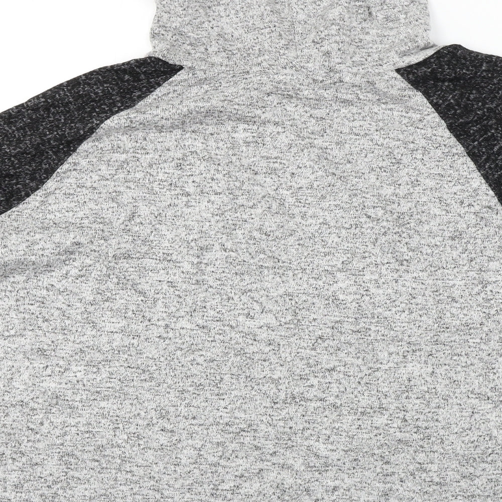 Ambiance  Womens Grey   Pullover Hoodie Size L