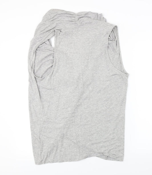 Harlowe & Graham  Womens Grey   Basic Blouse Size XL