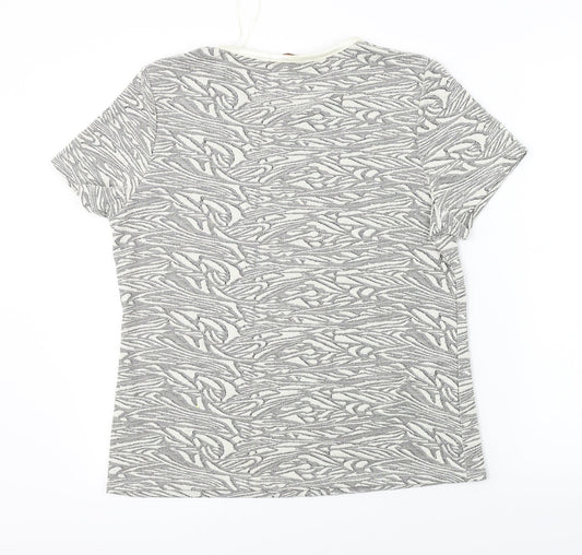 Anna rose   Womens White   Basic T-Shirt Size L