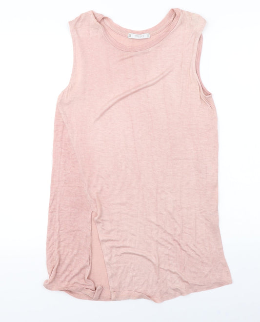 Tresics  Womens Pink   Basic T-Shirt Size L