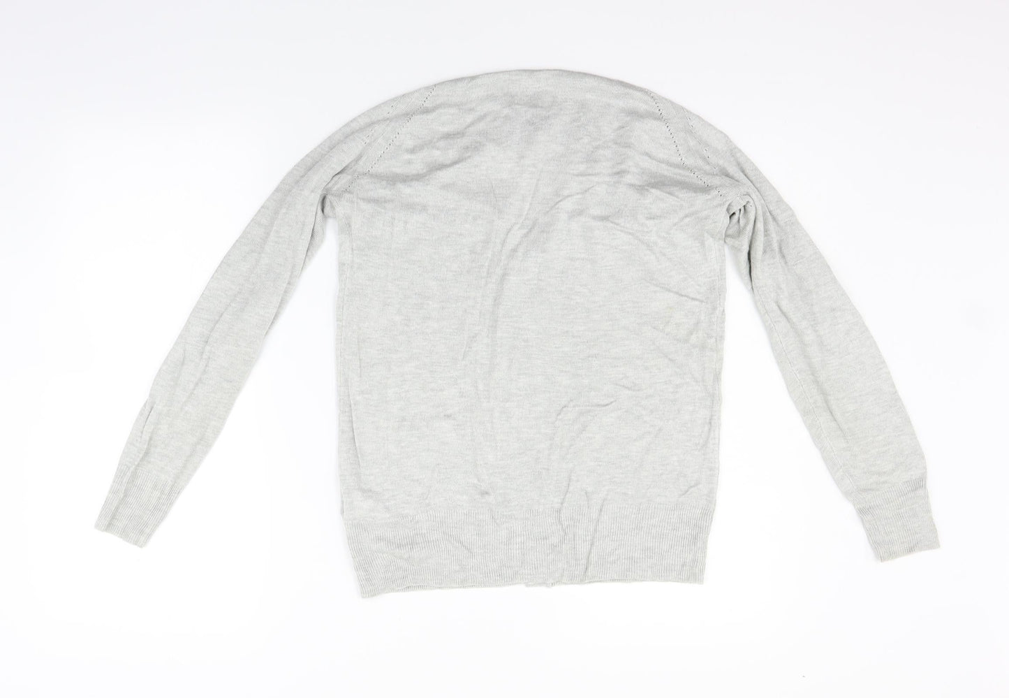 Marks and Spencer Womens Grey   Cardigan Jumper Size 10