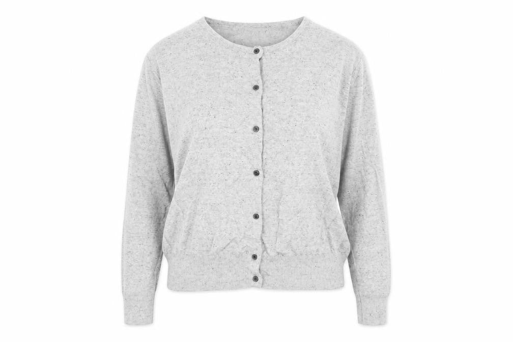 Marks and Spencer Womens Grey   Cardigan Jumper Size XL