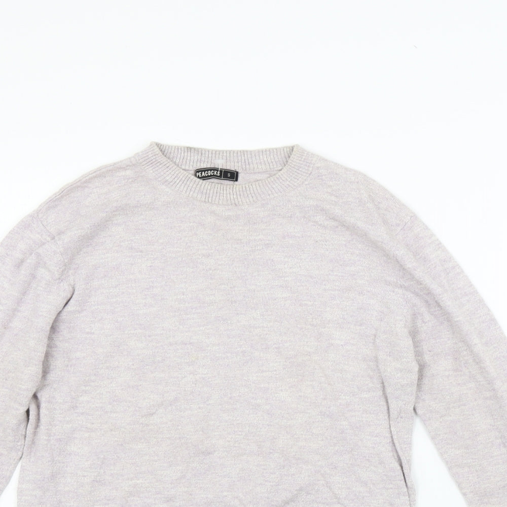 Peacocks Womens Pink   Pullover Jumper Size S  - washable marks