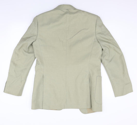 Preworn Mens Green   Jacket Blazer Size 40