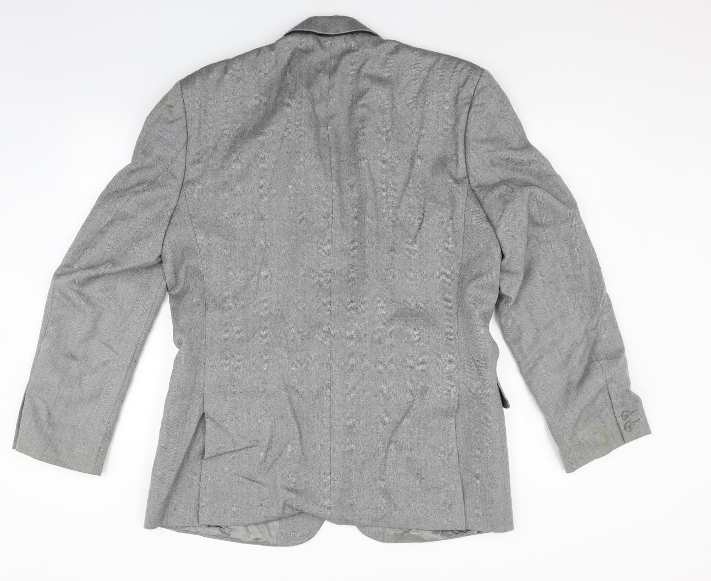 Preworn Mens Grey   Jacket Blazer Size 42