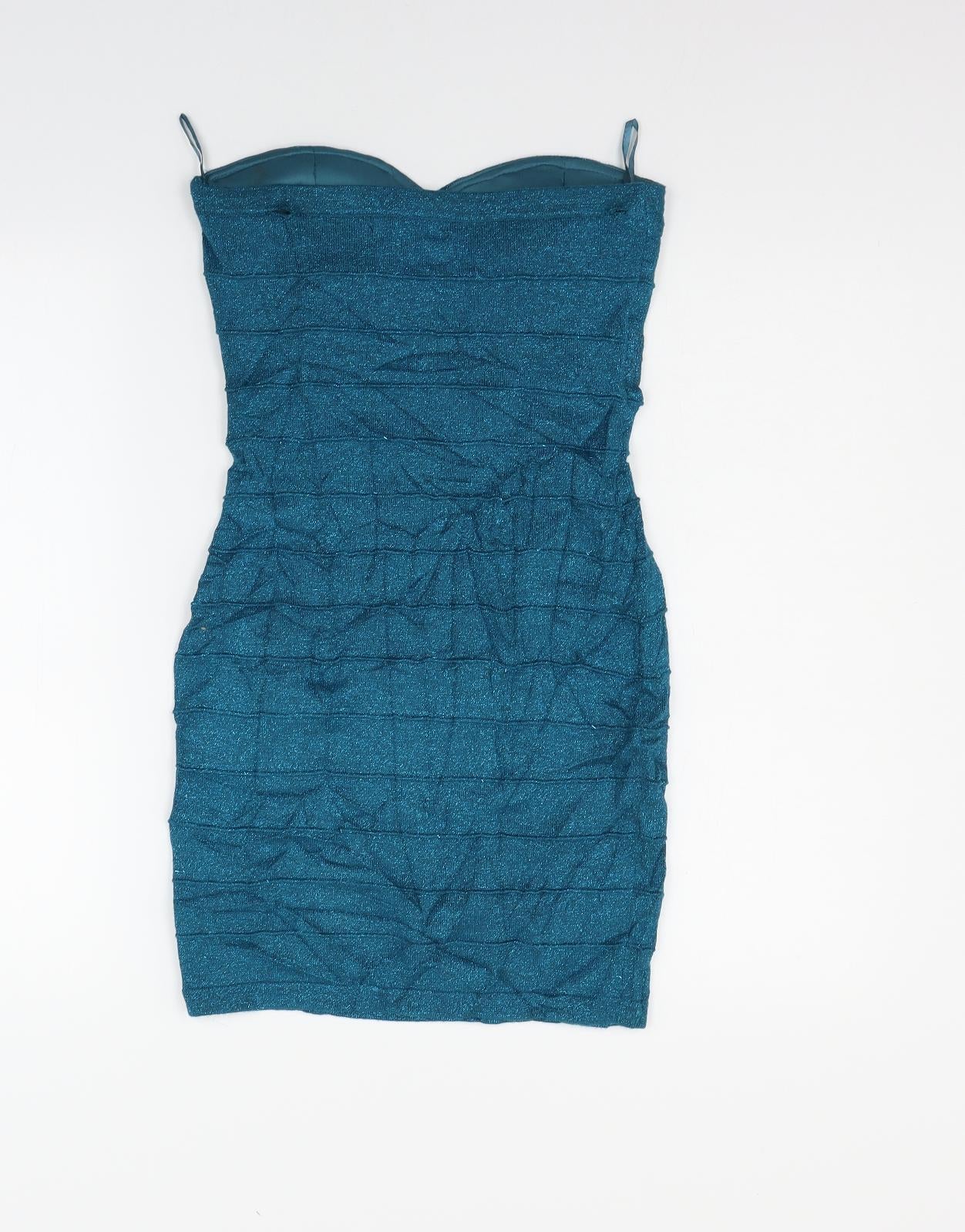 TALLY WEiJL Womens Blue   A-Line  Size 10