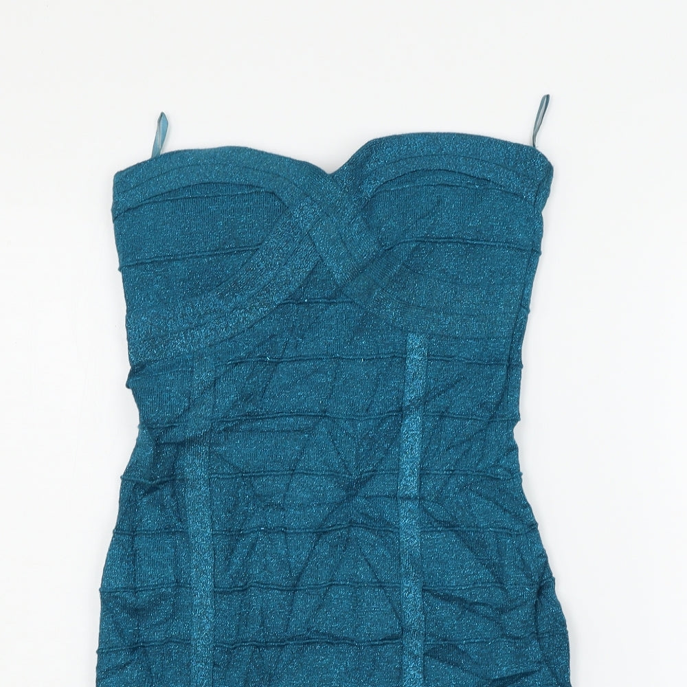 TALLY WEiJL Womens Blue   A-Line  Size 10