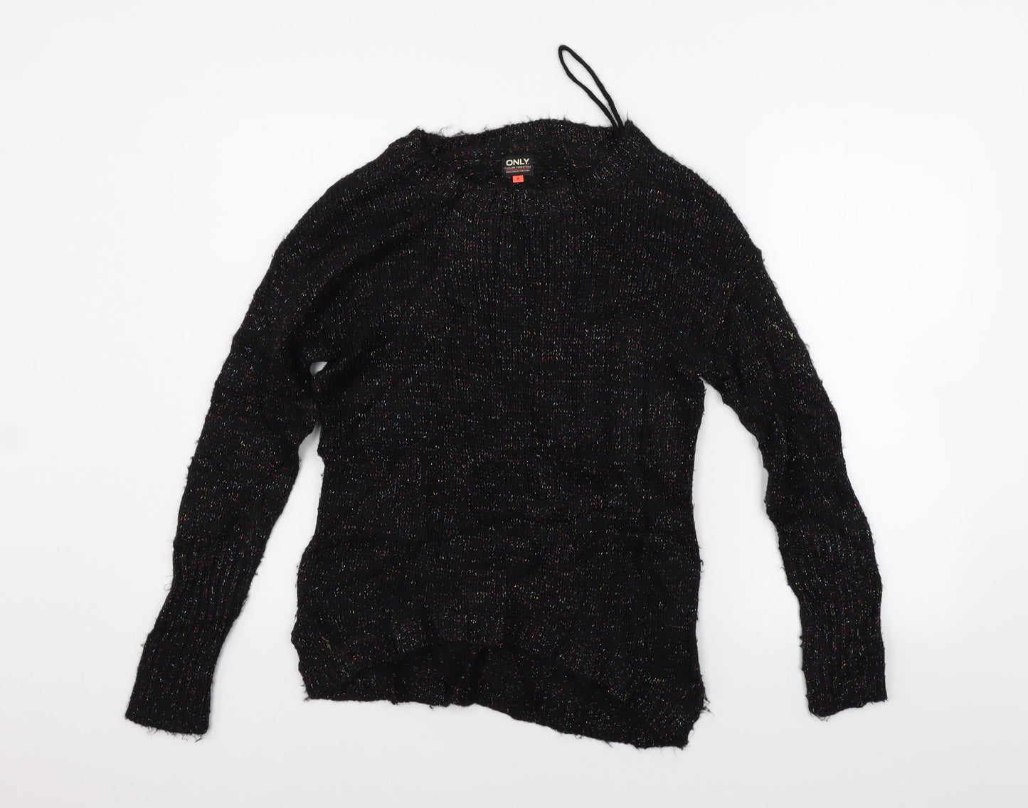 Only Womens Black   Pullover Jumper Size S