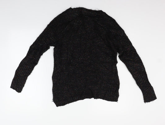 Only Womens Black   Pullover Jumper Size S