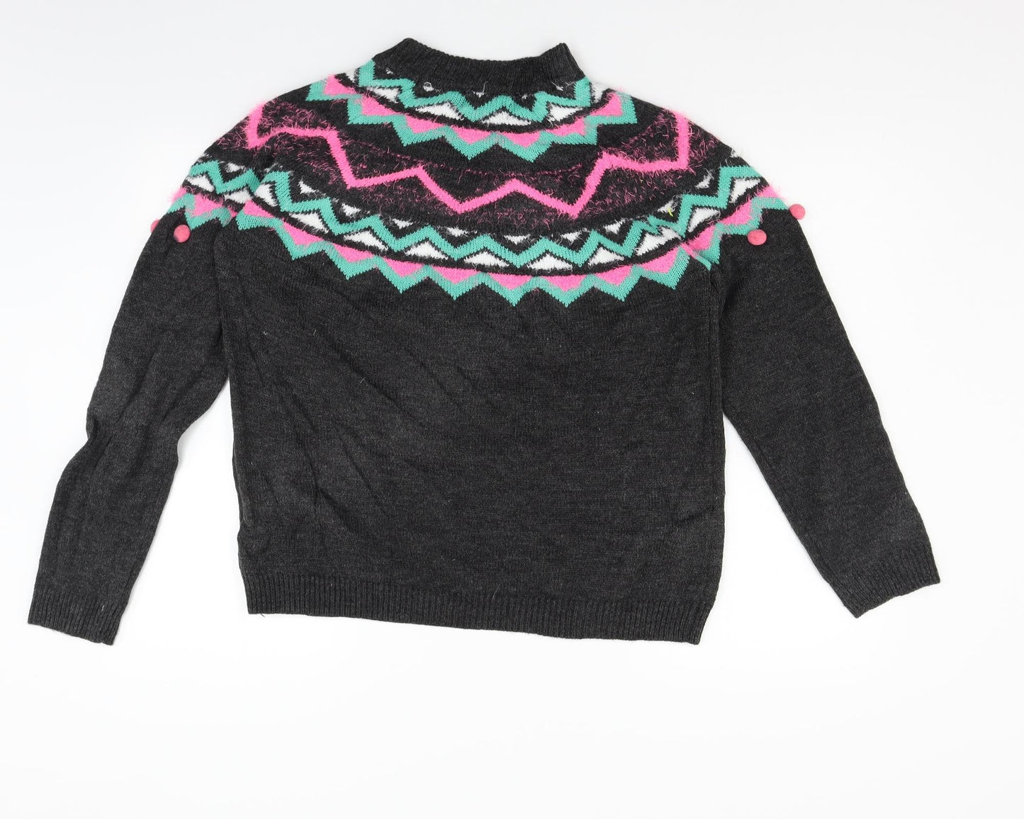 Papaya Womens Grey   Pullover Jumper Size M