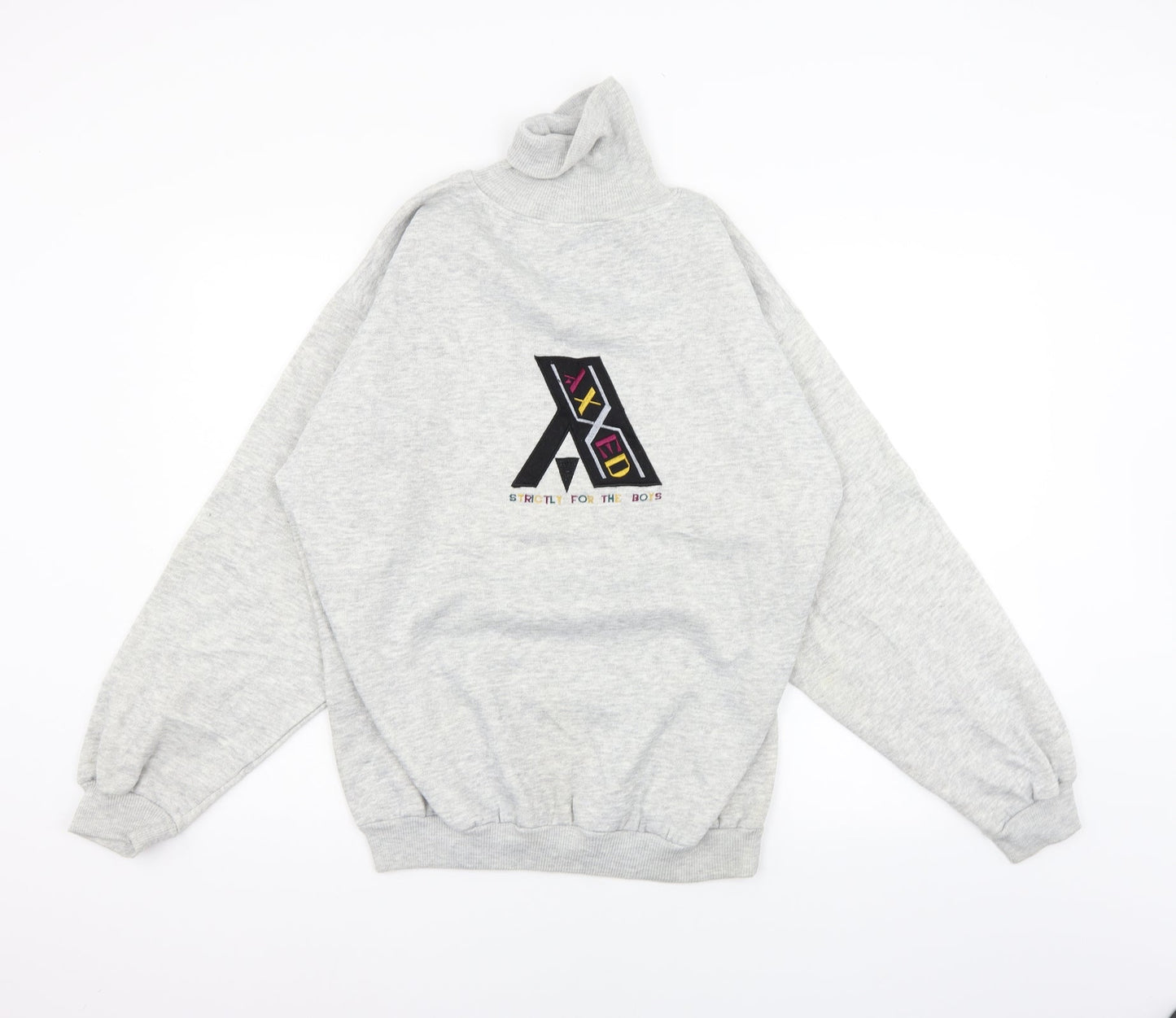 strictly axed Womens Grey   Pullover Jumper Size S  - washable marks