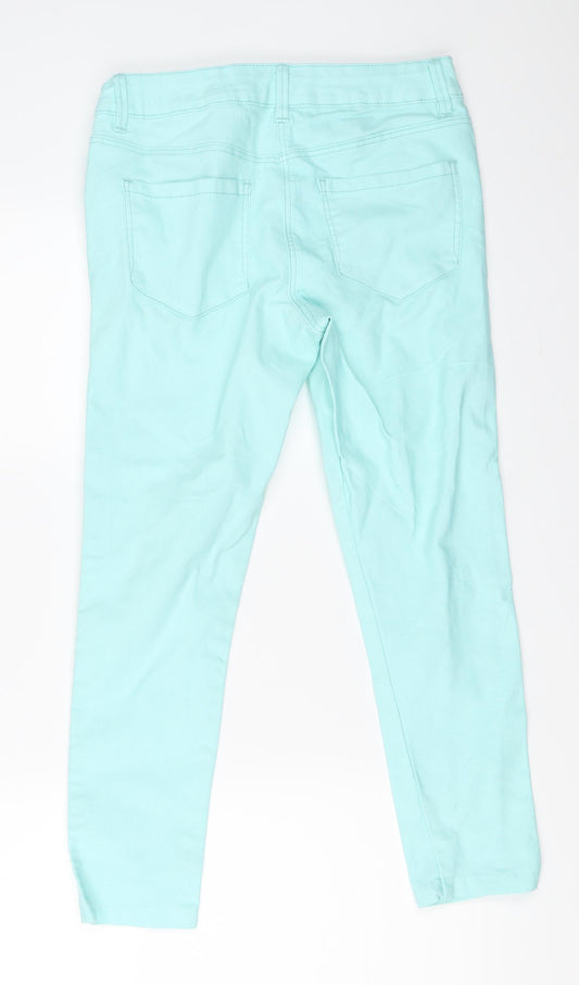 George Womens Blue   Skinny Jeans Size 8 L24 in