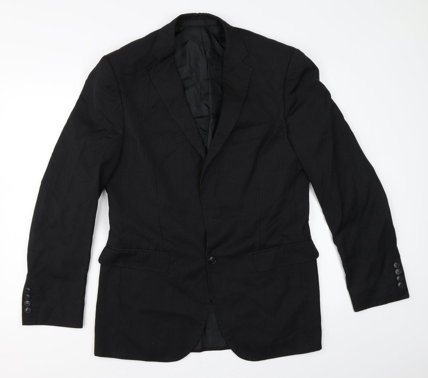 Marks and Spencer Mens Black   Jacket Blazer Size 38