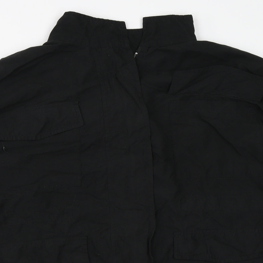 Boohoo Womens Black   Jacket  Size M