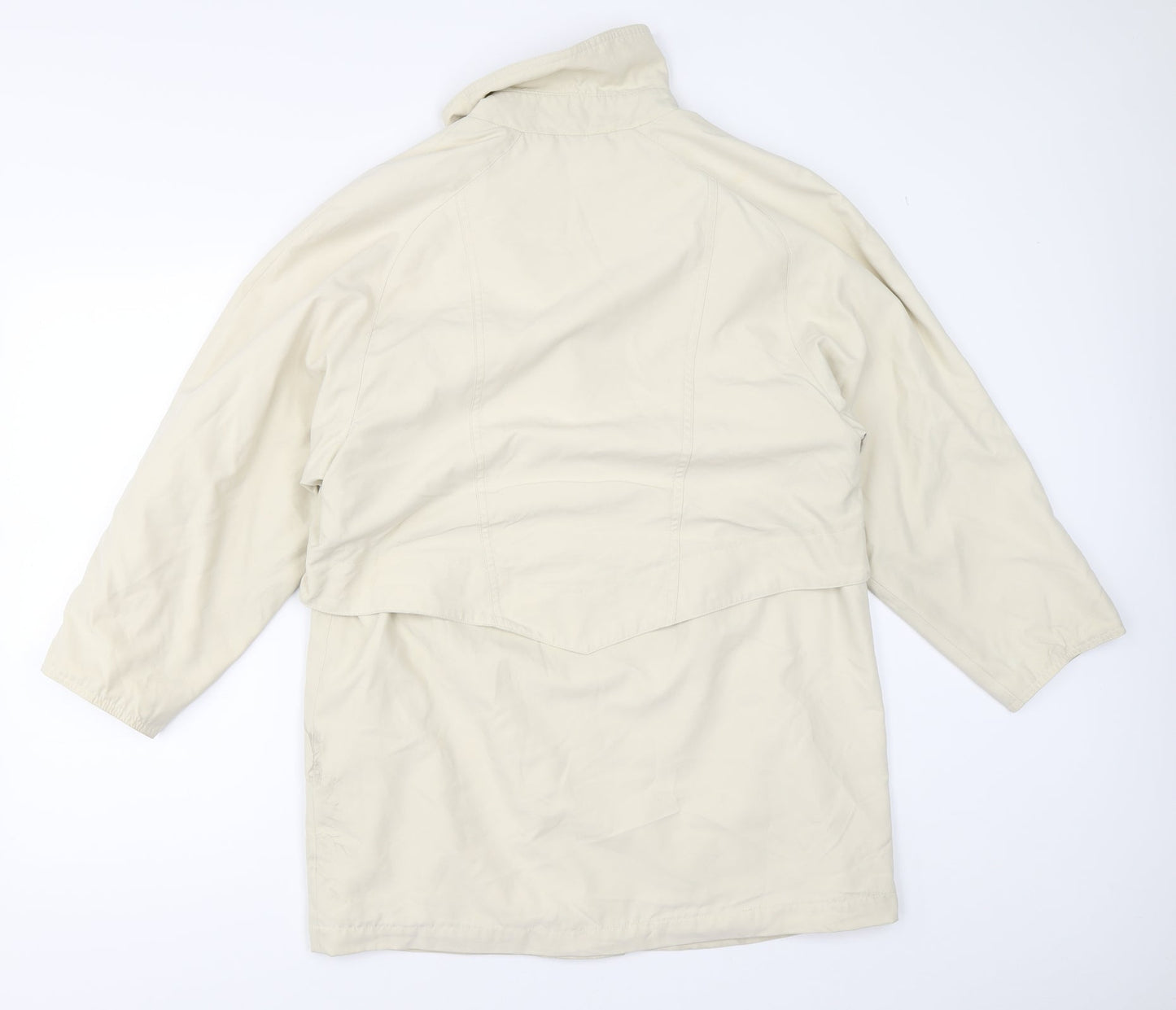 Stratus Womens Beige   Overcoat Coat Size M