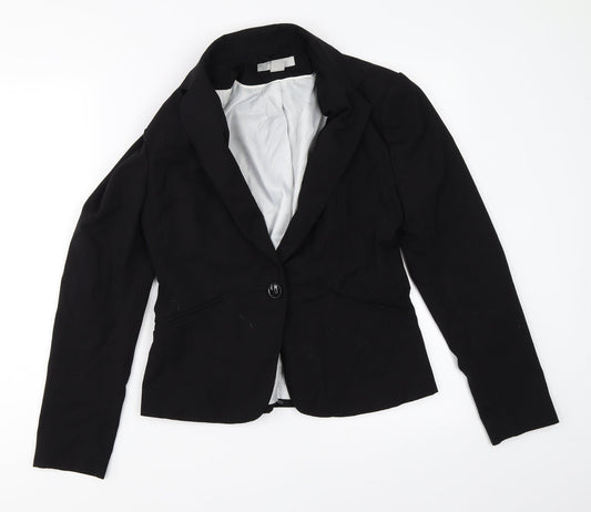 H&M Womens Black   Jacket Blazer Size 38