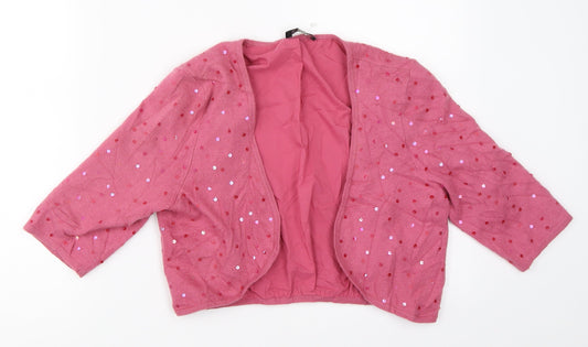 Coast Womens Pink   Cardigan Jumper Size 10