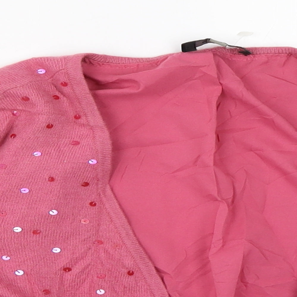 Coast Womens Pink   Cardigan Jumper Size 10