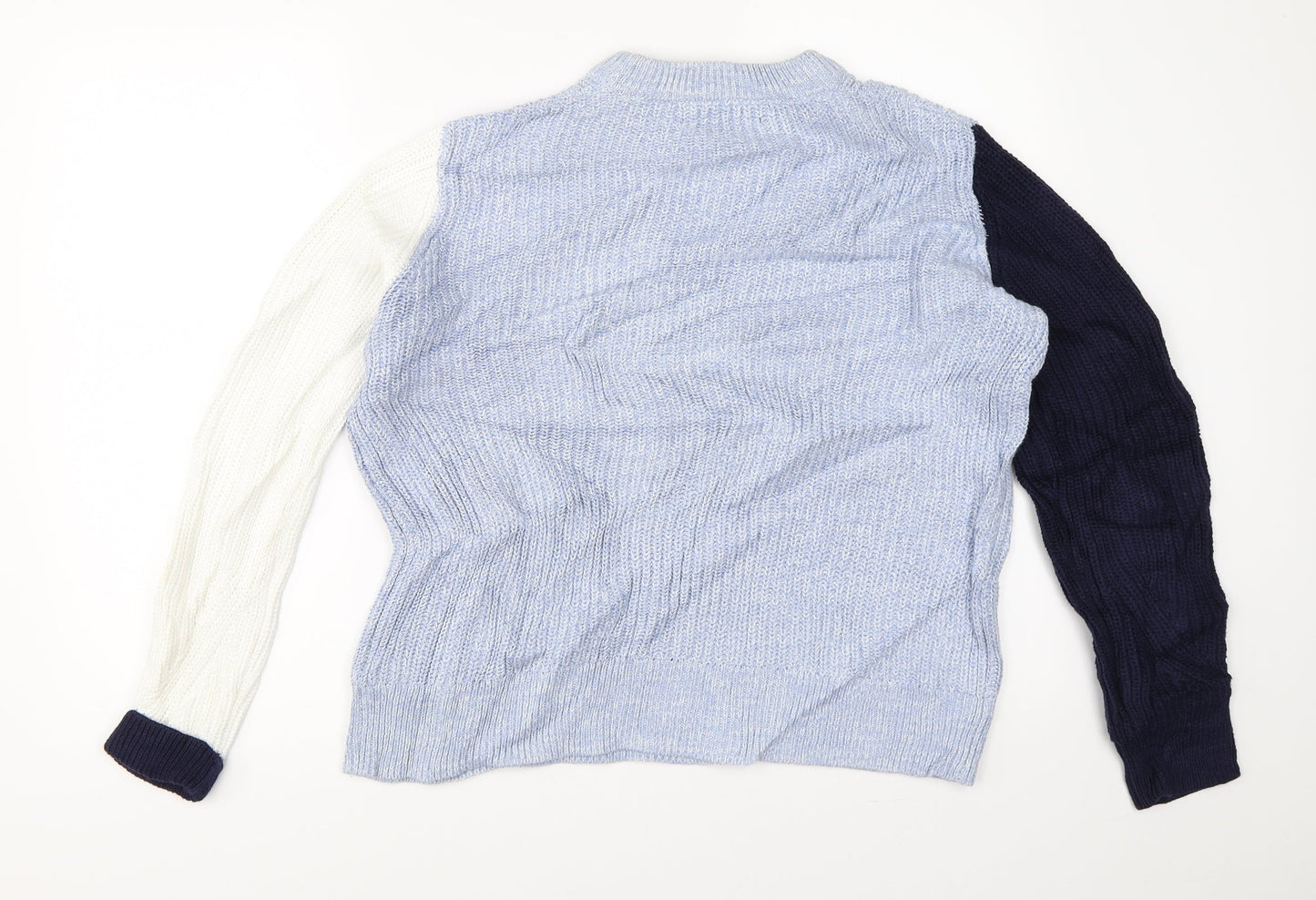 Marks and Spencer Womens Blue   Pullover Jumper Size M