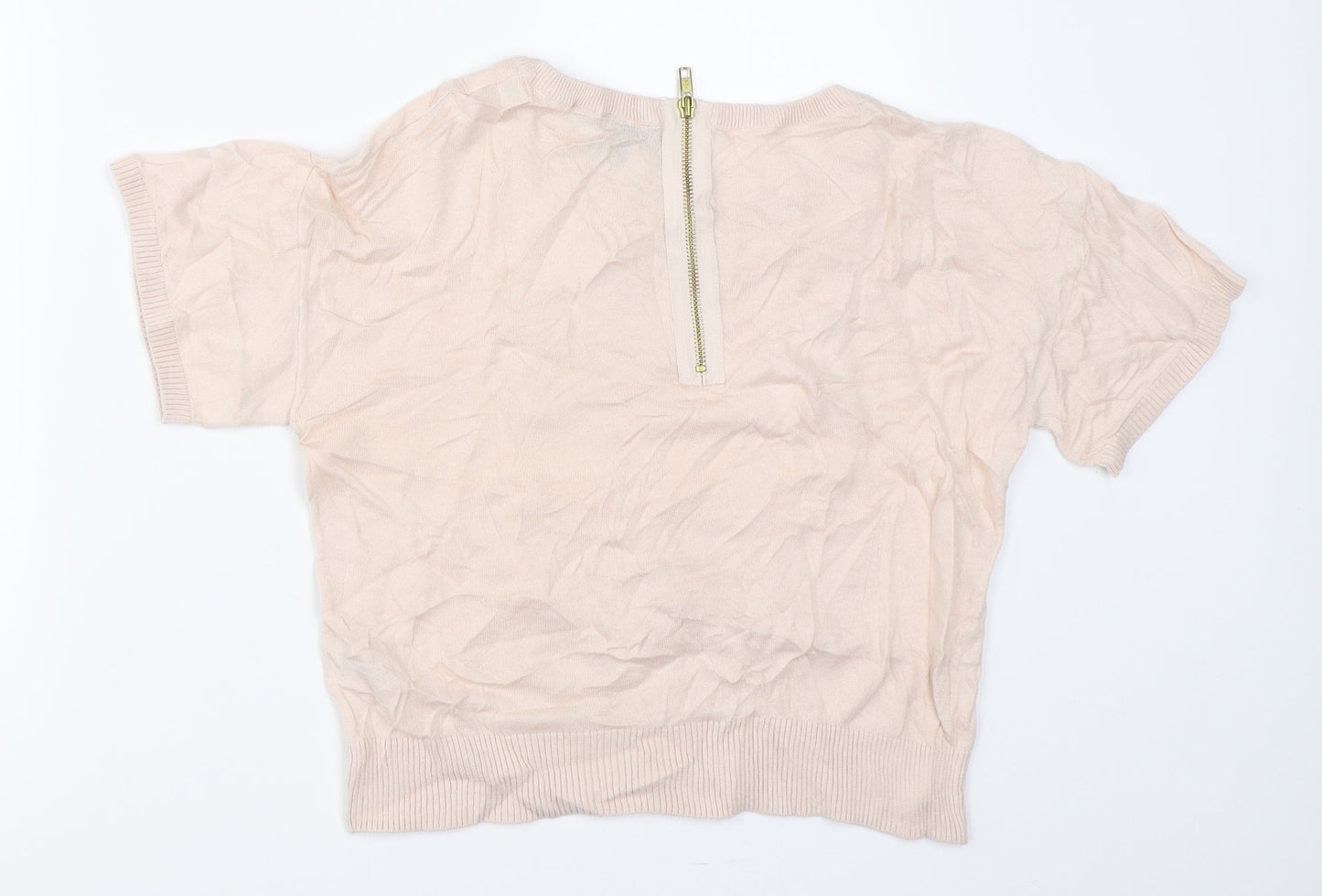 Topshop Womens Beige   Pullover Jumper Size 6