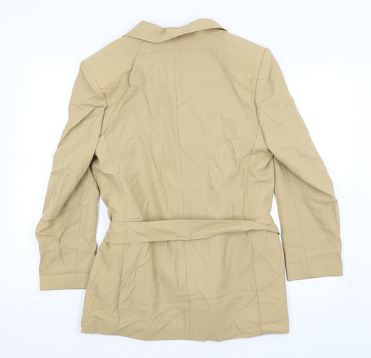 St Michael Womens Beige   Jacket Blazer Size 14