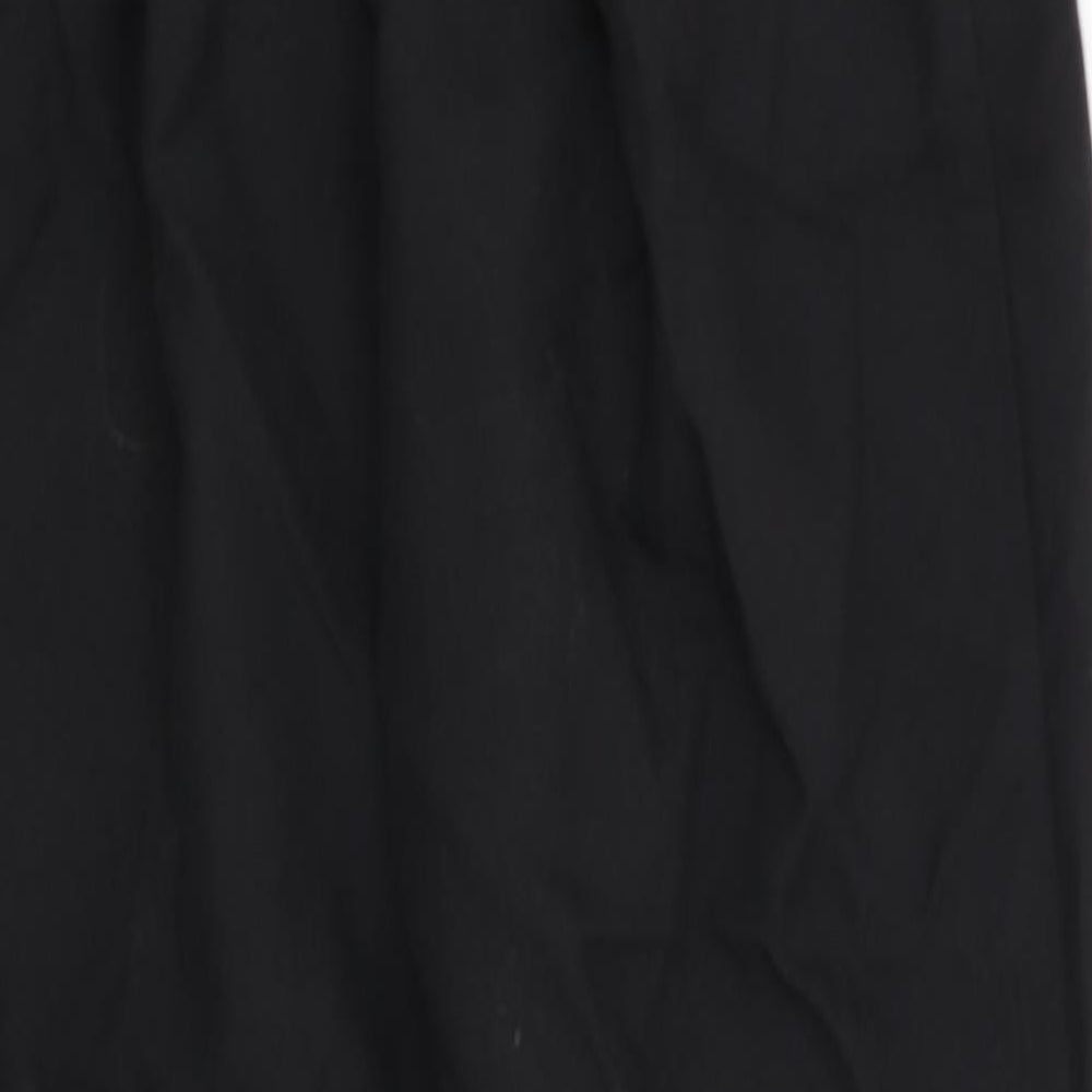 Bodywise Womens Black   Dress Pants Trousers Size 14 L30.5 in