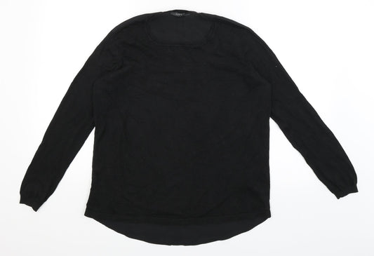Espirit Womens Black   Basic Blouse Size S