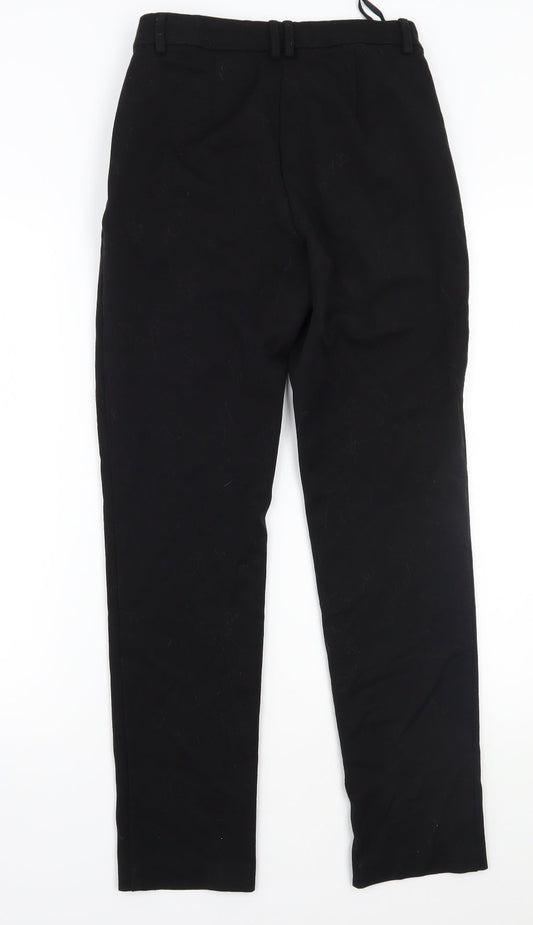 Marks and Spencer Womens Black   Trousers  Size 8 L29 in