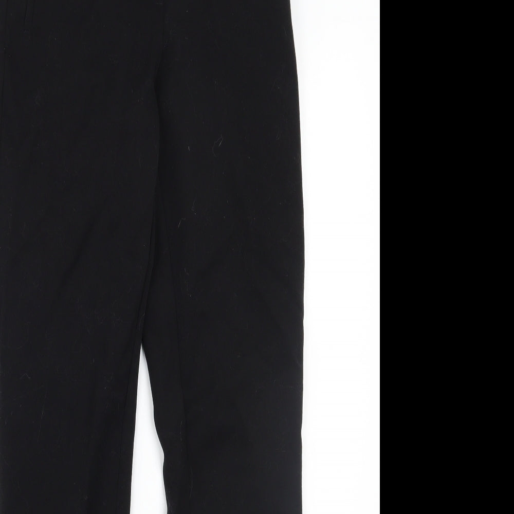 Marks and Spencer Womens Black   Trousers  Size 8 L29 in
